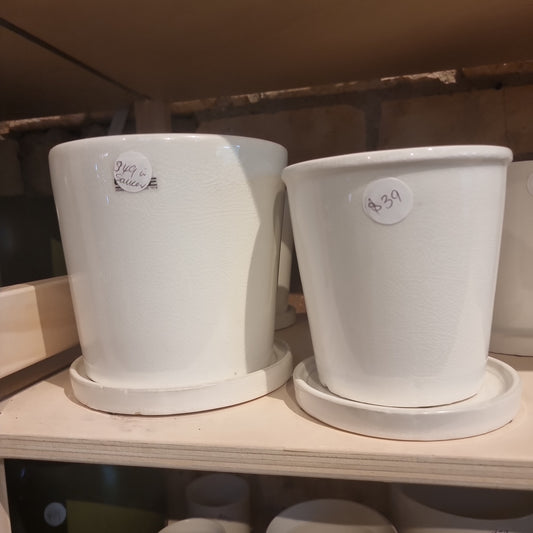Kaba pot - white