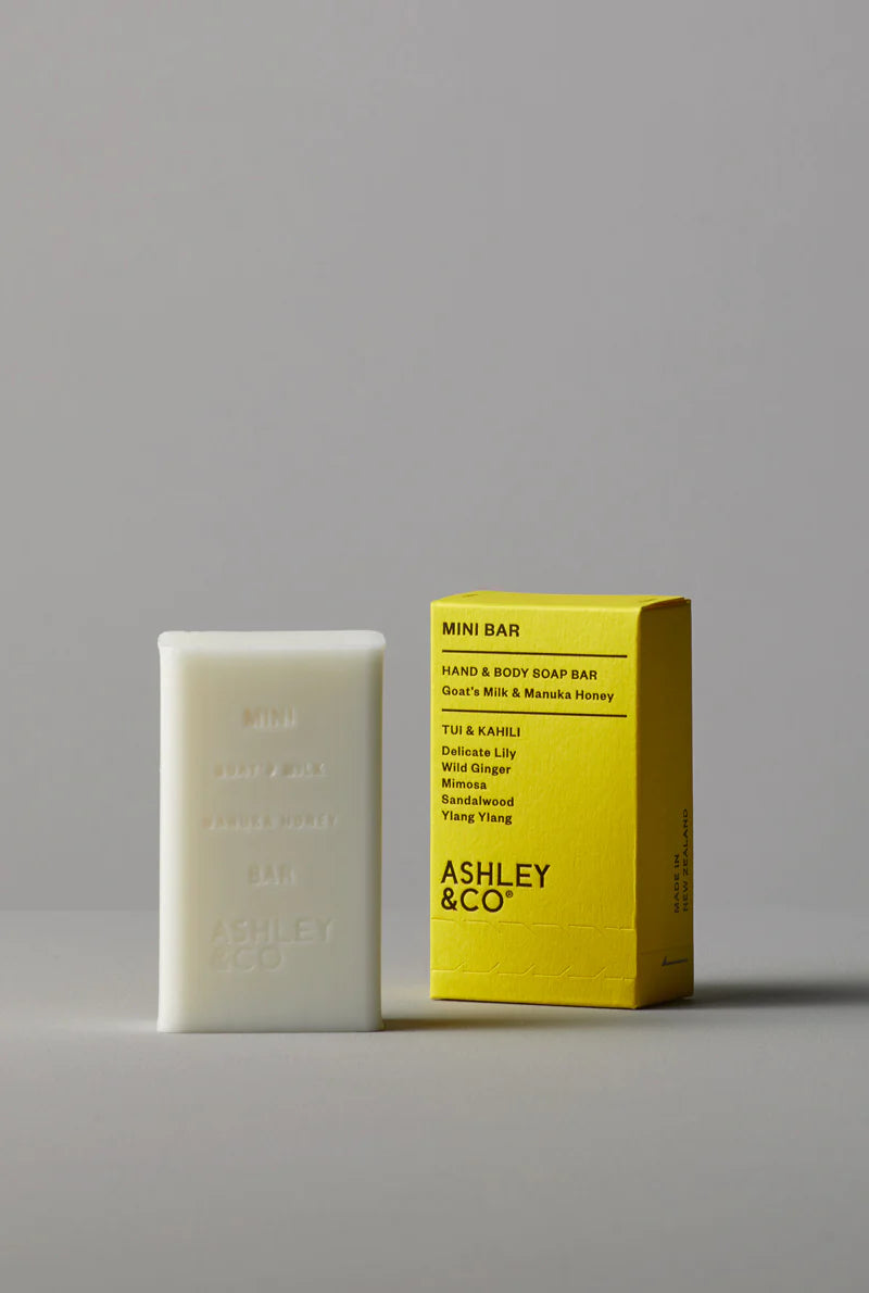 Ashley & Co Mini Bar Soap - Tui & kahili